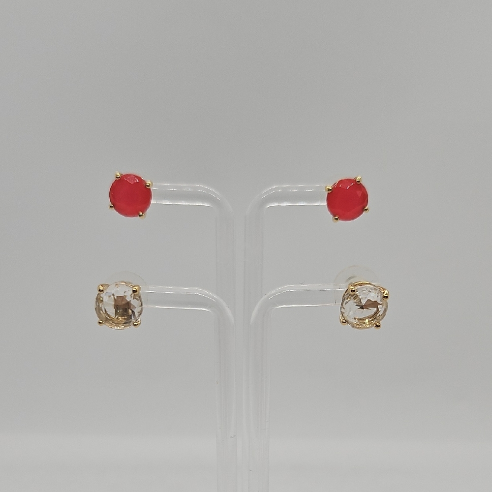 Two Pair Kate Spade Gumdrop Earrings
